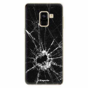 Odolné silikonové pouzdro iSaprio - Broken Glass 10 - Samsung Galaxy A8 2018 obraz