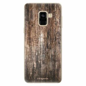 Odolné silikonové pouzdro iSaprio - Wood 11 - Samsung Galaxy A8 2018 obraz