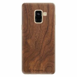Odolné silikonové pouzdro iSaprio - Wood 10 - Samsung Galaxy A8 2018 obraz