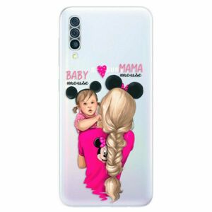 Odolné silikonové pouzdro iSaprio - Mama Mouse Blond and Girl - Samsung Galaxy A50 obraz