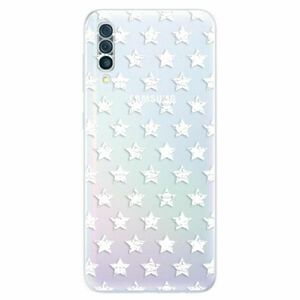 Odolné silikonové pouzdro iSaprio - Stars Pattern - white - Samsung Galaxy A50 obraz
