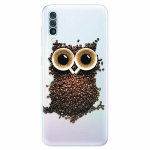 Odolné silikonové pouzdro iSaprio - Owl And Coffee - Samsung Galaxy A50 obraz