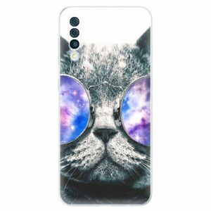 Odolné silikonové pouzdro iSaprio - Galaxy Cat - Samsung Galaxy A50 obraz