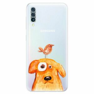 Odolné silikonové pouzdro iSaprio - Dog And Bird - Samsung Galaxy A50 obraz