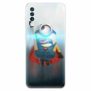 Odolné silikonové pouzdro iSaprio - Mimons Superman 02 - Samsung Galaxy A50 obraz