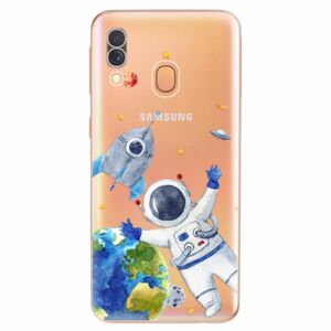 Odolné silikonové pouzdro iSaprio - Space 05 - Samsung Galaxy A40 obraz