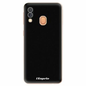 Odolné silikonové pouzdro iSaprio - 4Pure - černý - Samsung Galaxy A40 obraz