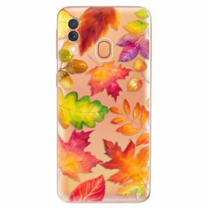 Odolné silikonové pouzdro iSaprio - Autumn Leaves 01 - Samsung Galaxy A40 obraz
