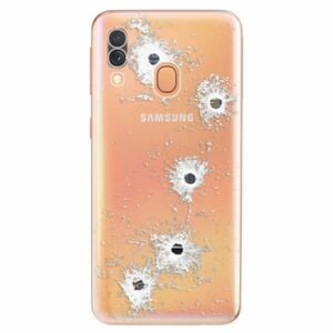 Odolné silikonové pouzdro iSaprio - Gunshots - Samsung Galaxy A40 obraz