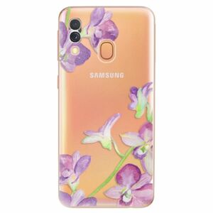 Odolné silikonové pouzdro iSaprio - Purple Orchid - Samsung Galaxy A40 obraz