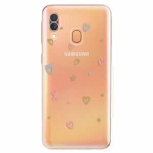 Odolné silikonové pouzdro iSaprio - Lovely Pattern - Samsung Galaxy A40 obraz
