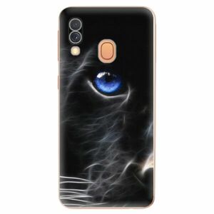 Odolné silikonové pouzdro iSaprio - Black Puma - Samsung Galaxy A40 obraz