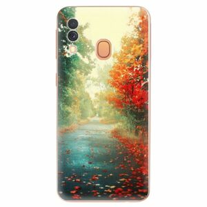Odolné silikonové pouzdro iSaprio - Autumn 03 - Samsung Galaxy A40 obraz