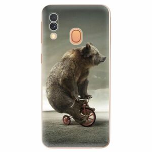 Odolné silikonové pouzdro iSaprio - Bear 01 - Samsung Galaxy A40 obraz