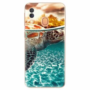 Odolné silikonové pouzdro iSaprio - Turtle 01 - Samsung Galaxy A40 obraz