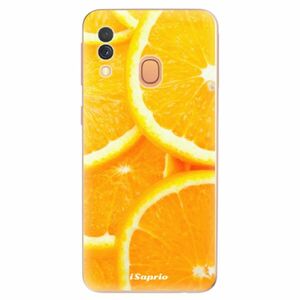 Odolné silikonové pouzdro iSaprio - Orange 10 - Samsung Galaxy A40 obraz