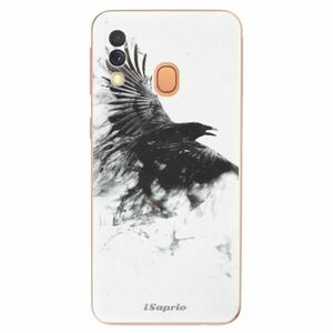 Odolné silikonové pouzdro iSaprio - Dark Bird 01 - Samsung Galaxy A40 obraz