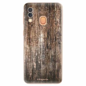 Odolné silikonové pouzdro iSaprio - Wood 11 - Samsung Galaxy A40 obraz