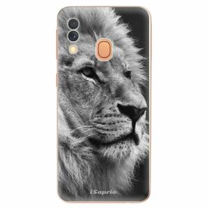 Odolné silikonové pouzdro iSaprio - Lion 10 - Samsung Galaxy A40 obraz