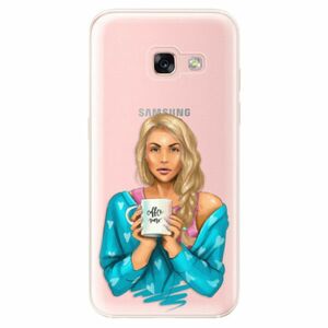 Odolné silikonové pouzdro iSaprio - Coffe Now - Blond - Samsung Galaxy A3 2017 obraz