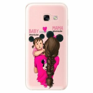 Odolné silikonové pouzdro iSaprio - Mama Mouse Brunette and Girl - Samsung Galaxy A3 2017 obraz