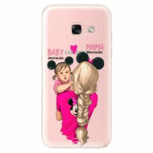 Odolné silikonové pouzdro iSaprio - Mama Mouse Blond and Girl - Samsung Galaxy A3 2017 obraz