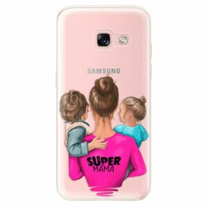 Odolné silikonové pouzdro iSaprio - Super Mama - Boy and Girl - Samsung Galaxy A3 2017 obraz