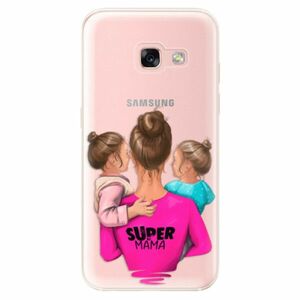 Odolné silikonové pouzdro iSaprio - Super Mama - Two Girls - Samsung Galaxy A3 2017 obraz