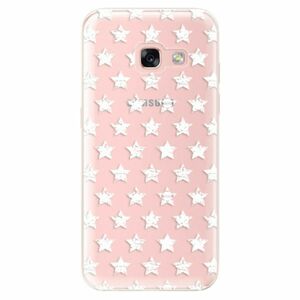 Odolné silikonové pouzdro iSaprio - Stars Pattern - white - Samsung Galaxy A3 2017 obraz