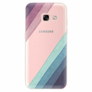 Odolné silikonové pouzdro iSaprio - Glitter Stripes 01 - Samsung Galaxy A3 2017 obraz