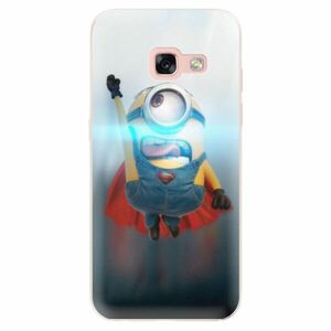 Odolné silikonové pouzdro iSaprio - Mimons Superman 02 - Samsung Galaxy A3 2017 obraz