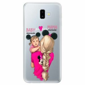 Odolné silikonové pouzdro iSaprio - Mama Mouse Blond and Girl - Samsung Galaxy J6+ obraz