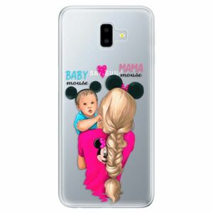 Odolné silikonové pouzdro iSaprio - Mama Mouse Blonde and Boy - Samsung Galaxy J6+ obraz