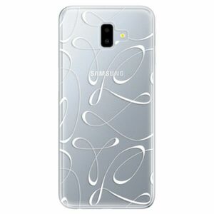Odolné silikonové pouzdro iSaprio - Fancy - white - Samsung Galaxy J6+ obraz