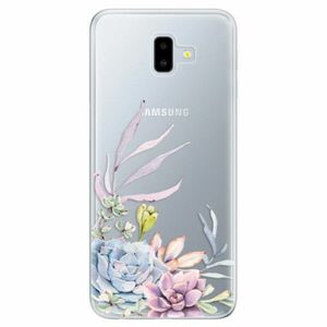 Odolné silikonové pouzdro iSaprio - Succulent 01 - Samsung Galaxy J6+ obraz