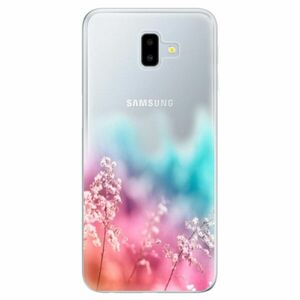 Odolné silikonové pouzdro iSaprio - Rainbow Grass - Samsung Galaxy J6+ obraz