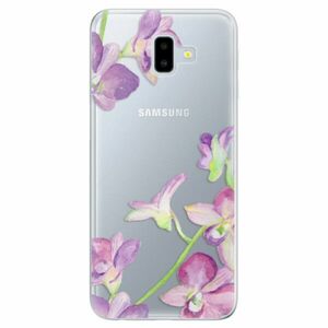 Odolné silikonové pouzdro iSaprio - Purple Orchid - Samsung Galaxy J6+ obraz