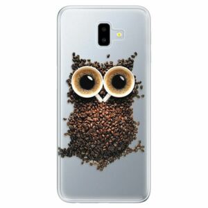 Odolné silikonové pouzdro iSaprio - Owl And Coffee - Samsung Galaxy J6+ obraz