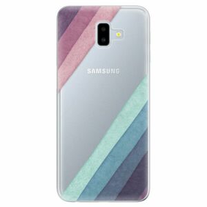Odolné silikonové pouzdro iSaprio - Glitter Stripes 01 - Samsung Galaxy J6+ obraz