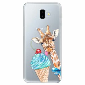 Odolné silikonové pouzdro iSaprio - Love Ice-Cream - Samsung Galaxy J6+ obraz
