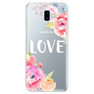 Odolné silikonové pouzdro iSaprio - Love - Samsung Galaxy J6 obraz
