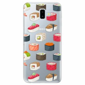 Odolné silikonové pouzdro iSaprio - Sushi Pattern - Samsung Galaxy J6+ obraz
