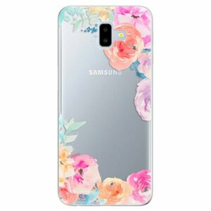 Odolné silikonové pouzdro iSaprio - Flower Brush - Samsung Galaxy J6+ obraz