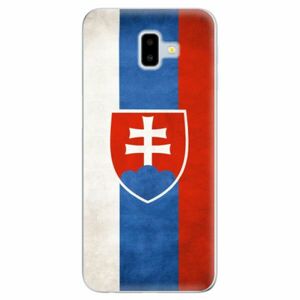Odolné silikonové pouzdro iSaprio - Slovakia Flag - Samsung Galaxy J6+ obraz