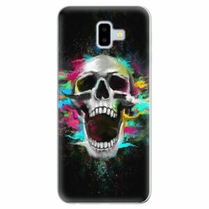 Odolné silikonové pouzdro iSaprio - Skull in Colors - Samsung Galaxy J6+ obraz