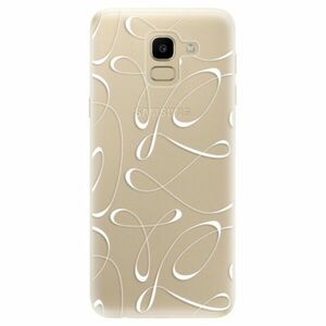 Odolné silikonové pouzdro iSaprio - Fancy - white - Samsung Galaxy J6 obraz