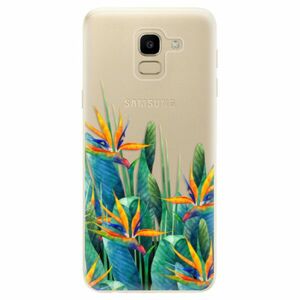 Odolné silikonové pouzdro iSaprio - Exotic Flowers - Samsung Galaxy J6 obraz