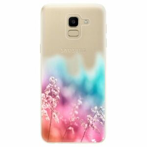 Odolné silikonové pouzdro iSaprio - Rainbow Grass - Samsung Galaxy J6 obraz