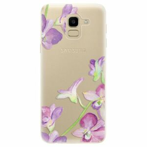 Odolné silikonové pouzdro iSaprio - Purple Orchid - Samsung Galaxy J6 obraz