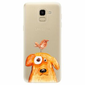 Odolné silikonové pouzdro iSaprio - Dog And Bird - Samsung Galaxy J6 obraz